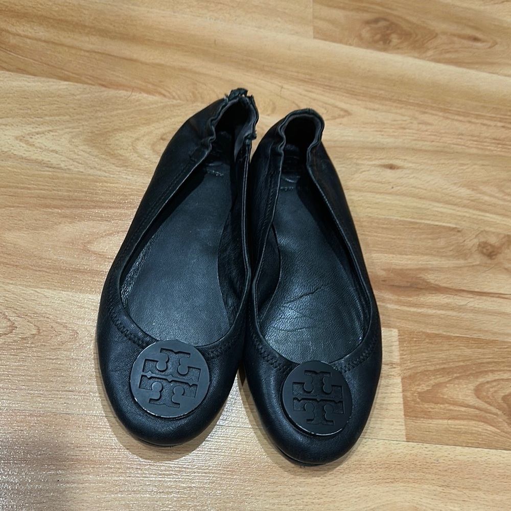 Tory Burch Black Women's Ballet Flats